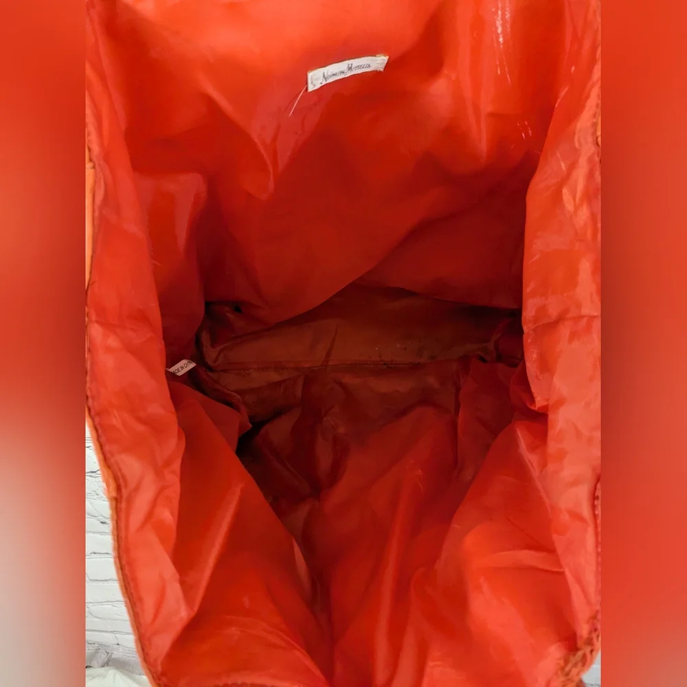 Neiman Marcus Orange Tote - Picture 6 of 8